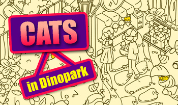 Cats in Dinopark