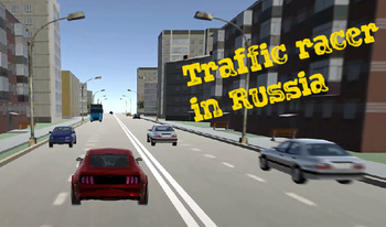 Traffic racer in Russia