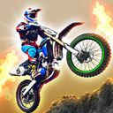 Dirtbike-Rennduell