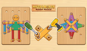 Nuts & Bolts: Woody Puzzle