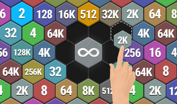 HEXA 2048: Infinito