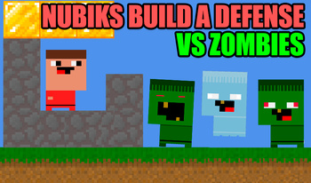 Nubiks build a defense vs zombies