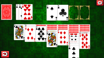 Classic solitaire game