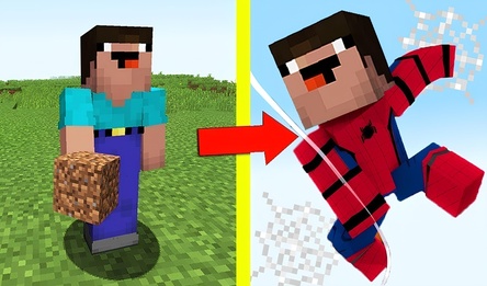 Noob Superhero: Epic Spider on Web