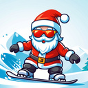 Santa Claus: Snowboard