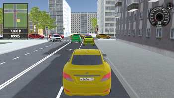 Moscow Taxi Driver Simulator