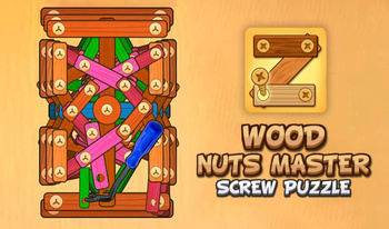 Wood Nuts Master: Screw Puzzle