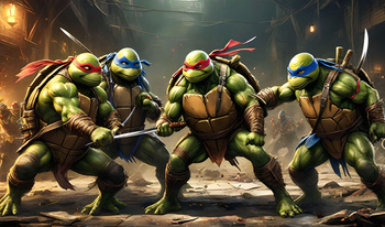 Clicker: Ninja Turtles