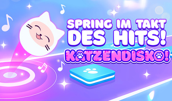 Spring im Takt des Hits! Katzendisko!