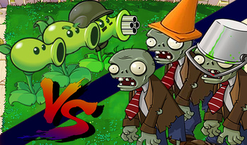 Destroy the zombies: PVZ!