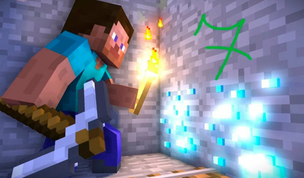 Nubik with a pickaxe