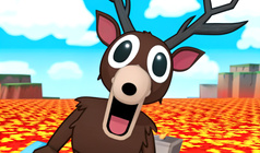 Blox Obby: El suelo es LAVA Challenge