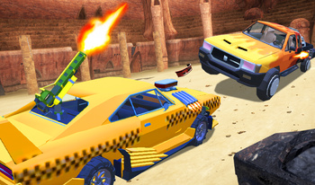 Cars with Guns: Crazy Derby