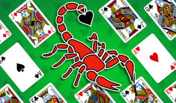 Solitario Scorpion - Cartas Grandes