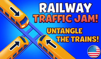 Railway Traffic Jam! Untangle the Trains!