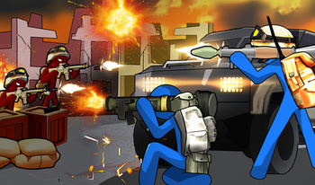 Stick Special Forces: Shootout in the City