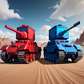 Blue vs Red: Tanks