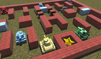 3D Tanks 1990: battle city