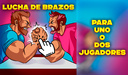 Lucha de brazos para uno o dos jugadores