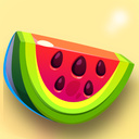 Merge the fruits to reach the watermelon