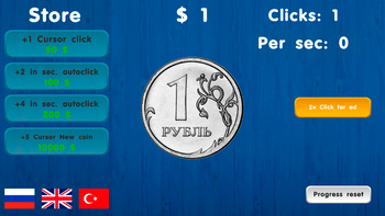 Coins: Clicker