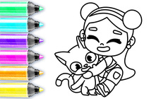 Avatar World: Dibujos para Colorear