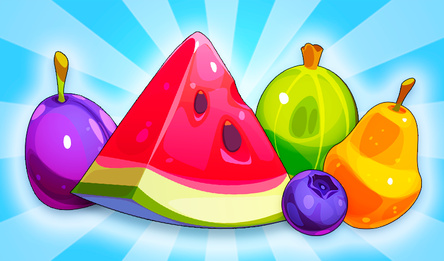 Merge fruits: Find a watermelon!