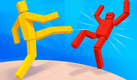 ¡Batalla Ragdoll Royale! ¡Derriba al enemigo!