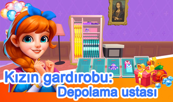 Kızın gardırobu: Depolama ustası