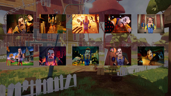 Hello Neighbor super puzzle