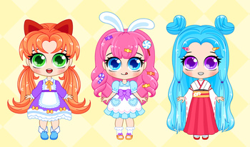 Chibi Maker - Anime Dolls for Little Kids 2-5