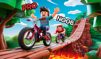 Bicicleta de parkour Obby