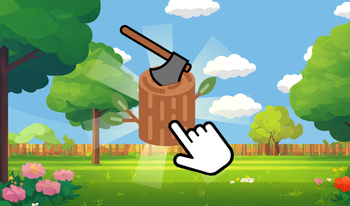 Wood Breaker - chop logs: Clicker