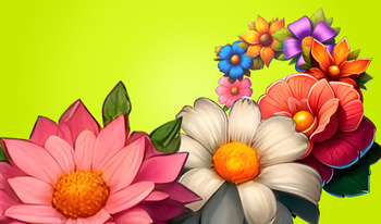 Flowers Merge 2048! Collect all