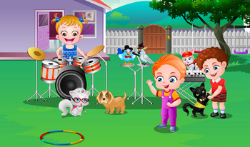 Baby Hazel Pet Party