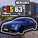 Mercedes CLS 63: Banana-Cannon