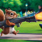 Squirrel with a gun!