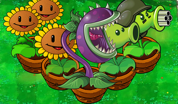 Garden Plants Vs Zombies!