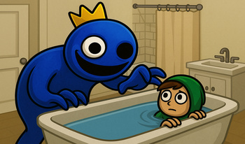 Rainbow Friend: Hide in 5 Seconds!