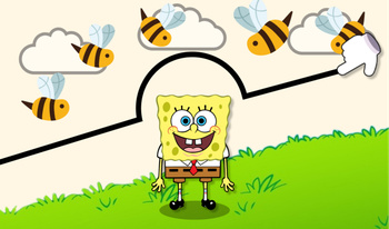 SpongeBob: Protect him from the bees!