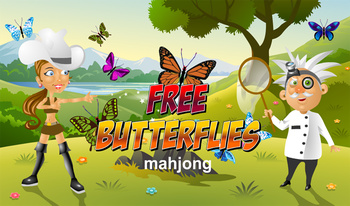 Free Butterflies mahjong