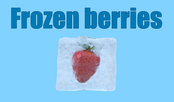 Frozen berries