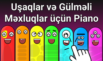 Uşaqlar və Gülməli Məxluqlar üçün Piano