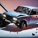 VAZ Russia Car Crash Simulator