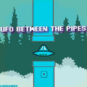 UFO between the pipes