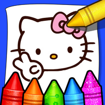 Hello Kitty - Coloring book for kids