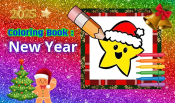 Coloring Book : New Year