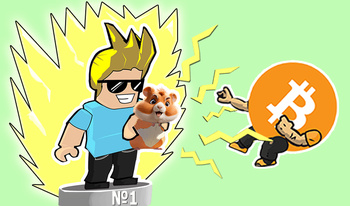 Robbie and Hamster vs criptocoins!