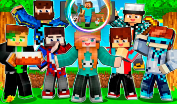 Steve, Nubik, lenya, enderman y la música!