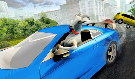 Crazy Goat Car Driving Sim